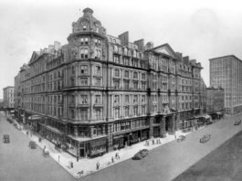 the Old Adams Hotel in Chicago