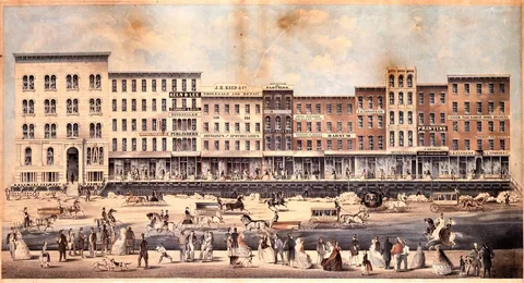 the Old Adams Hotel in Chicago
